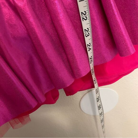 WEISSMAN Dance Costume hot pink sequin one sleeve CALL ME MAYBE 9243 SA adult - Picture 8 of 13